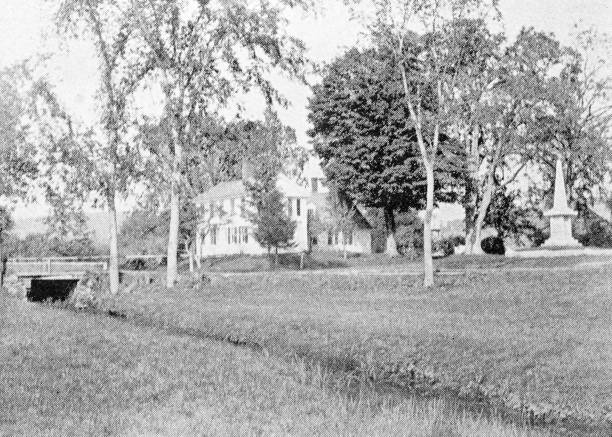 istock Antique image of Franklin County, Massachusetts: Bloody Brook 2187489084