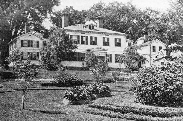 Antique image of Franklin County, Massachusetts: Greenfield Garden