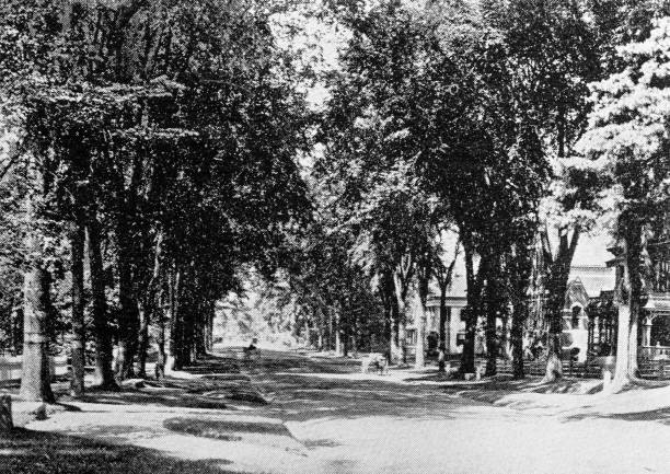 istock Antique image of Franklin County, Massachusetts: Greenfield 2187489274