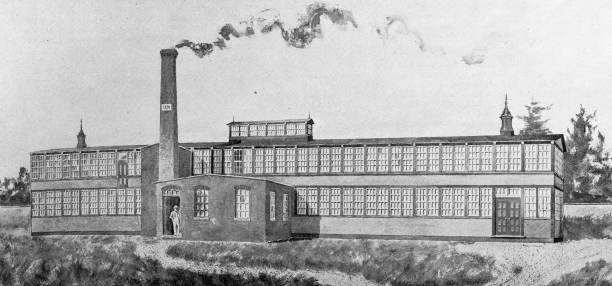 Antique image of Franklin County, Massachusetts: Box Factory, Wheeler, Orange