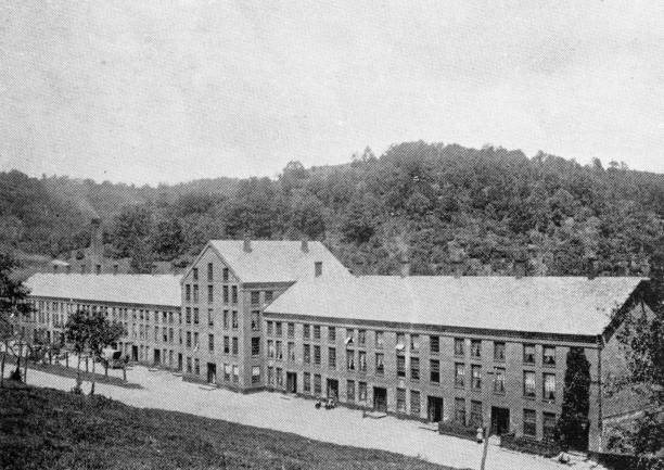 istock Antique image of Franklin County, Massachusetts: Griswoldville MFG. Co., Colrain 2187490441