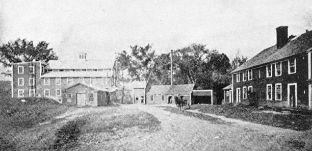 istock Antique image of Franklin County, Massachusetts: Tucker & Cook, Lower Mill, Conway 2187490671