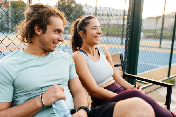 istock Casual Conversations: Connecting During a Fitness Break 2187495288