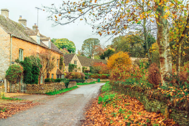 istock Rural scene in Upper Slaughter, England, UK 2187503056