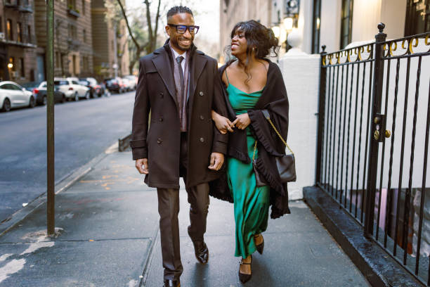 istock Elegantly Dressed Couple in Manhattan 2187503783
