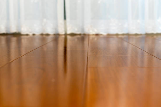 New flooring in the house. Beautiful golden handscraped oiled European oak brushed for added texture and fine definition of wood grain.