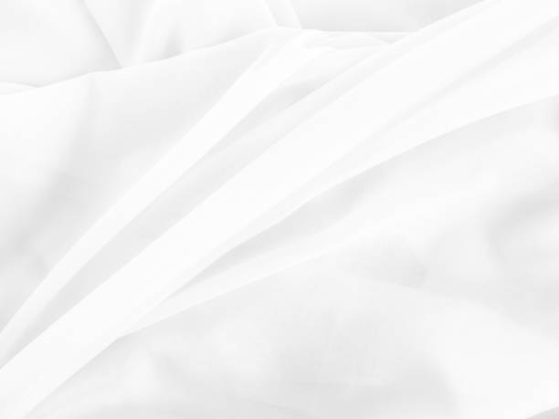 istock Background fabric white cloth cotton sheet silk material texture satin pattern fashion abstract shape space mockup beautiful textile luxury ripples wallpaper smooth vintage canvas elegance wall. 2187523884