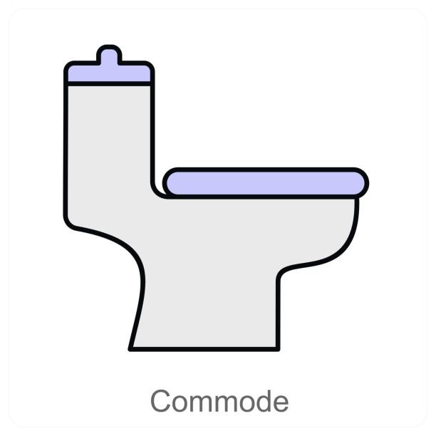 100+ Bathroom Commode Stock Illustrations, Royalty-Free Vector Graphics ...