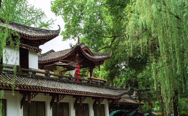 istock Ancient buildings in Sichuan Cultural Park, China 2187524306