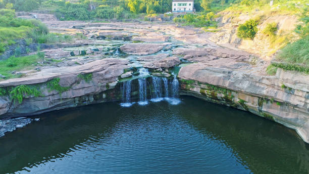 istock Waterfall In China,Asia.River. 2187526243