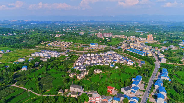 istock China's new countryside,China,Asia. 2187553667