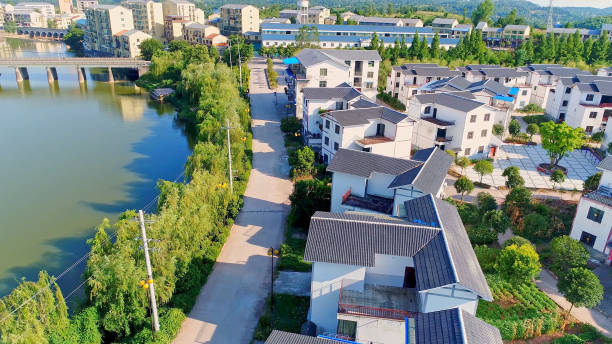 istock China's new countryside,China,Asia. 2187553748
