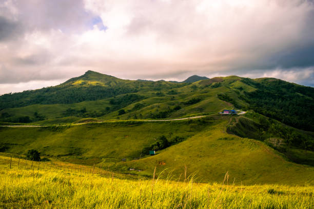 istock Golden sunrise in the mountains. Cabaliwan Peak, Romblon, Philippines 2187562152