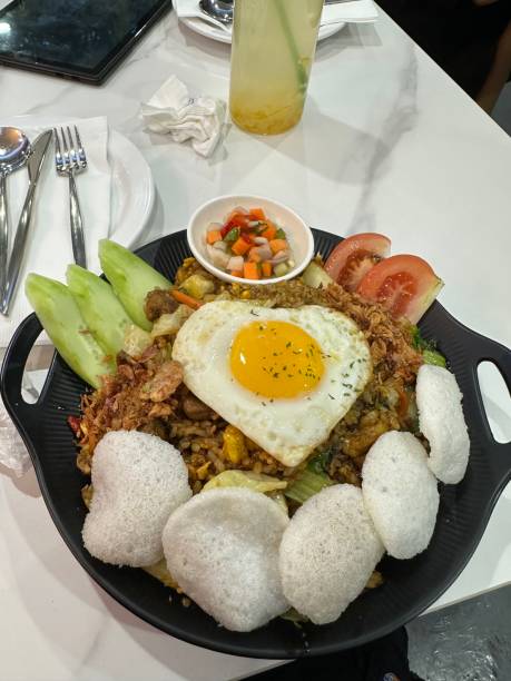 istock Traditional Indonesian Fried Rice with Sunny-Side-Up Egg 2187562390