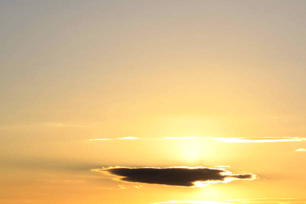 istock Sunset Over the Field: Nature's Golden Hour 2187564533