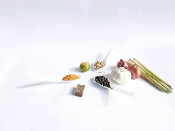 istock Cooking spices consisting of turmeric powder 2187568520