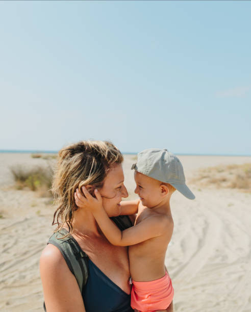 istock Happy moments at the beach with my son 2187582743