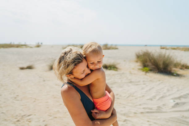 istock Happy moments at the beach with my son 2187582745
