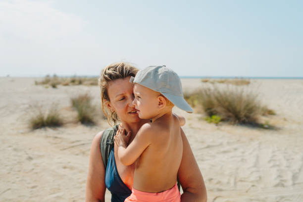 istock Happy moments at the beach with my son 2187582750