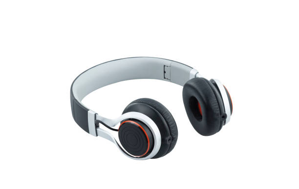 istock Wireless over-ear Headphone isolated on white background with clipping path 2187592365