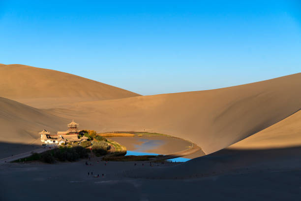 istock Lake in the desert 2187600208