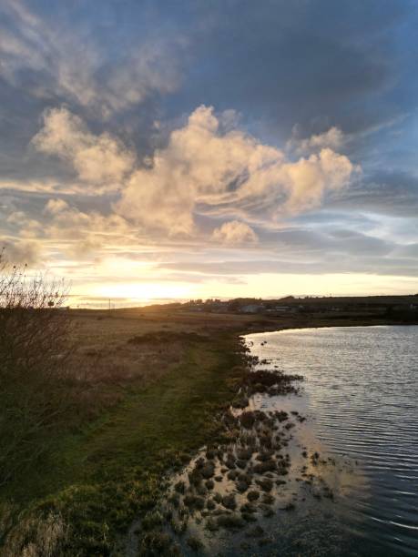istock Loirston Loch At Sunset 2187604138