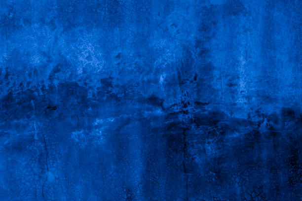 istock Old wall pattern texture cement blue dark abstract  blue color design are light with black gradient background. 2187608313