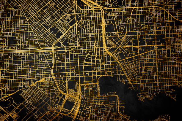 istock Baltimore, MD, USA black and golden night map for print. Home decor map. Poster Map for print. 2187613572