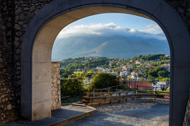 13.09.2024: Italy. Minturno. View of the surroundings of the city of Minturno.
