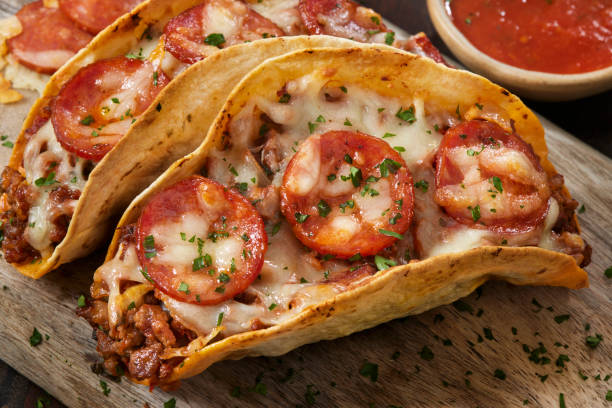 istock Meat Lovers Pizza Tacos 2187618692