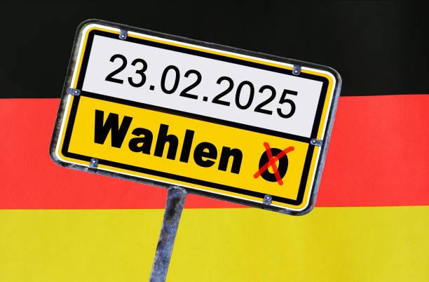 Shield New elections in Germany in February 2025