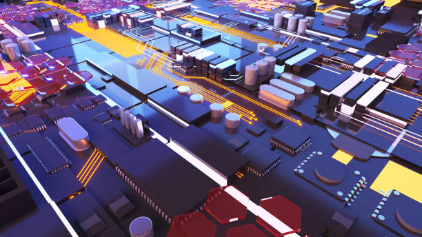 istock Abstract image of future technology concept,future technology pictures science fiction,3d rendering 2187635620
