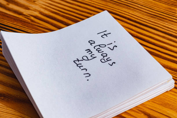 istock Positive thoughts for increasing selfesteem on paper sticks on wooden background 2187654550