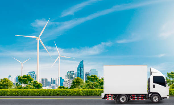 istock Environmentally friendly transport systems with clean energy, renewable energy for modern cities. 2187656128