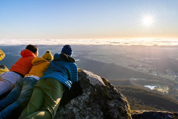 istock People watching the sunrise panorama from Boroka Lookout 2187657403