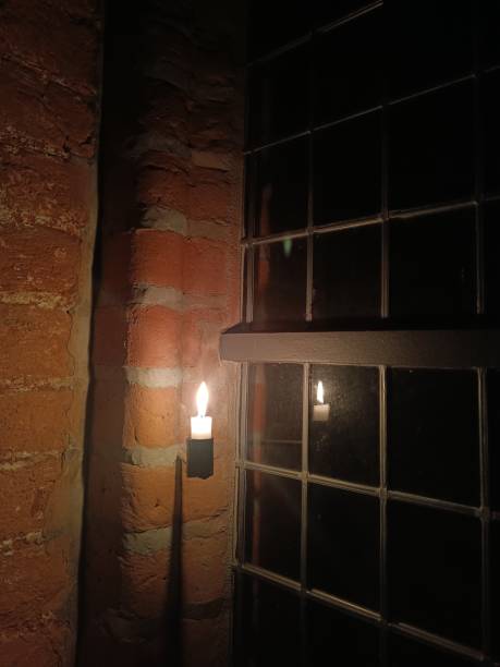 istock Candlelight in the monastery church 2187664895