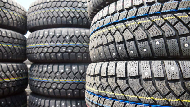 istock Many snow-tires in a tire warehouse 2187671057