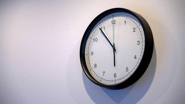 istock Time Management Insights With a Classic Wall Clock Showing Seconds 2187676844