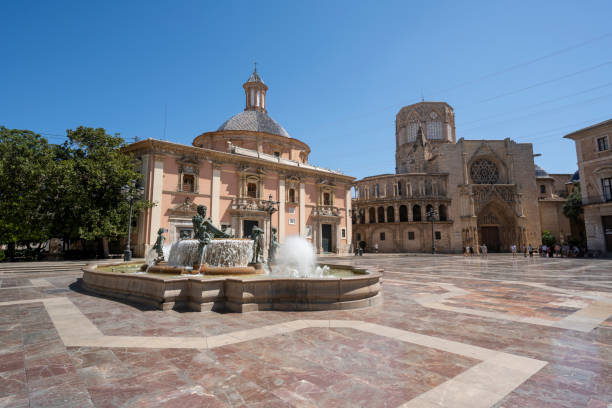 istock Valencia, Spain - August 21, 2023: Turia Fountain 2187682548