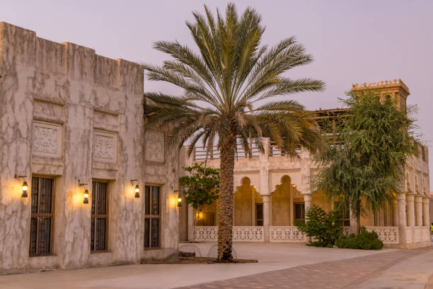 istock Abends in der Altstadt Dubais 2187683551
