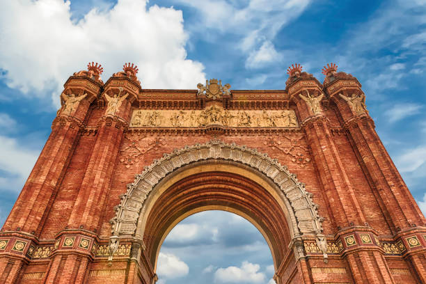 istock Arc de Triomf, iconic triumphal arc in Barcelona, Catalonia, Spain 2187689236