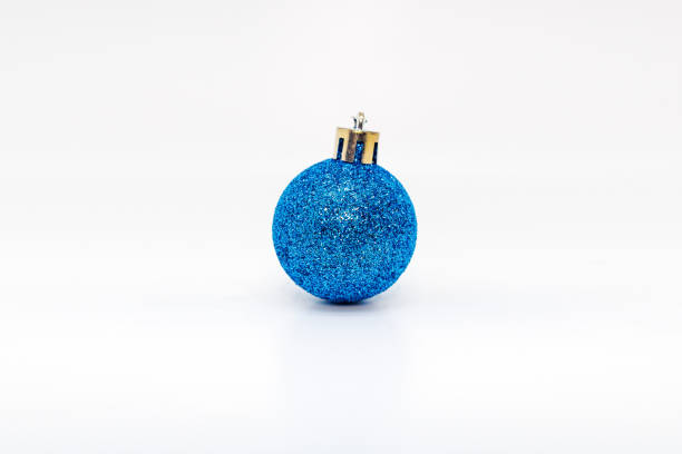 Christmas ball in a white background