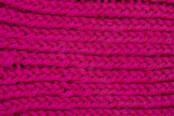 istock Girly, Pink Wool Handmade Knitting Texture Background 2187694351