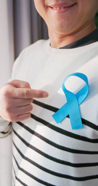 istock light blue ribbon prostate cancer 2187695371