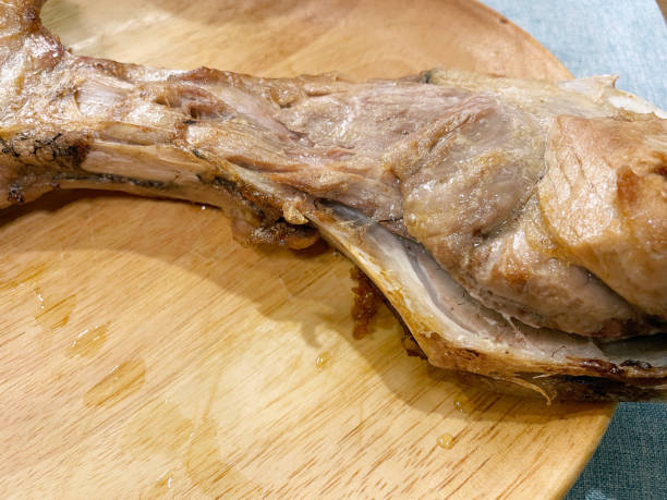 istock Grilled Tuna collar with lots of meat 2187698132