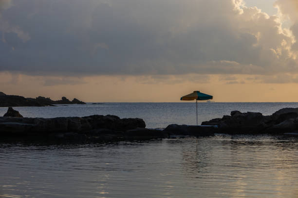 Seascape - Rhodes Greece Nikolas beach at sunrise