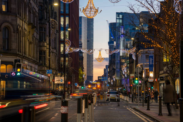 istock Deansgate Manchester Festive Season 2187699853