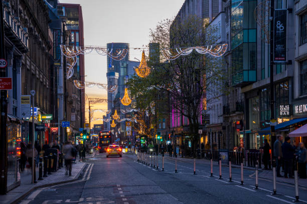 istock Deansgate Manchester Festive Season 2187699970