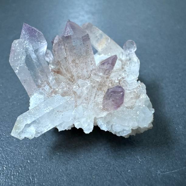 istock From a mineral collection, Amethyst szepter 2187710018