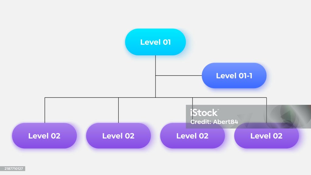 Company Ranks In Order Business Hierarchy Chart Infographics Corporate Organizational ...
